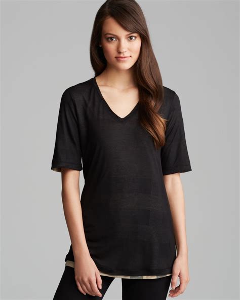 burberry cutout short sleeve tee reviews|Burberry Short sleeve t.